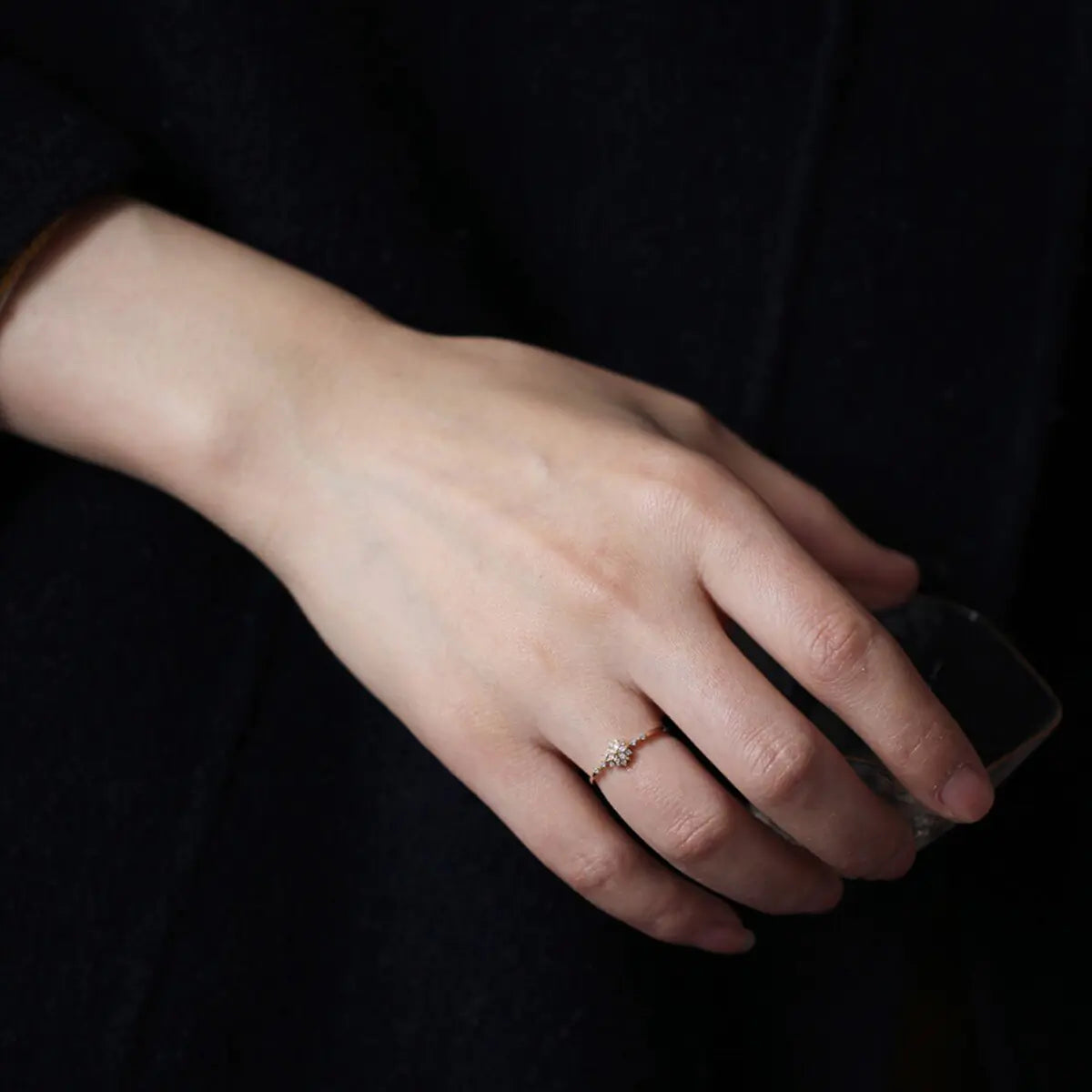 10k Yellow Gold Zircon Diamond Ring for Women Fine Jewelry Bizuteria Anillos De Gemstone Peridot Bague Etoile 10K Diamond Rings - AlburyMart