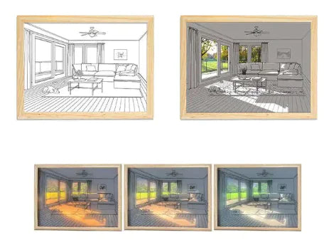 Bedroom Artistic Decor Lamp - AlburyMart