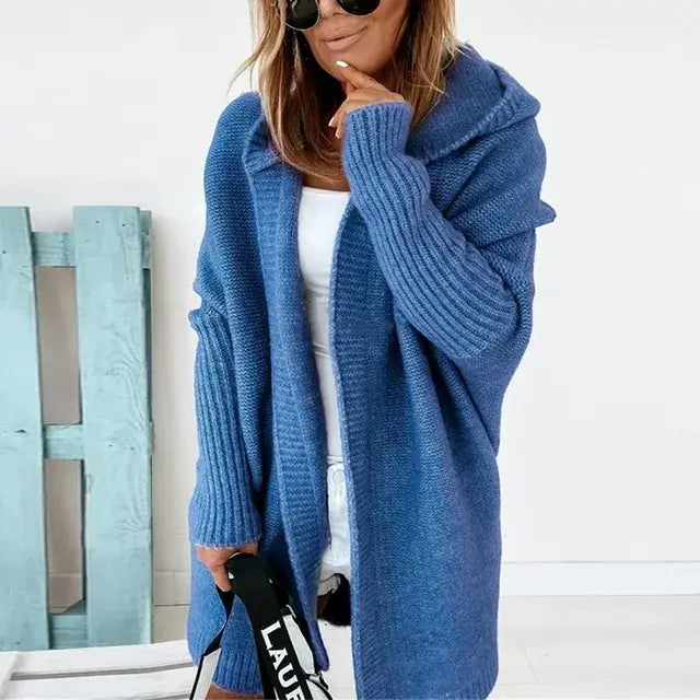 Oversized Cardigan Coat Sleeve - AlburyMart