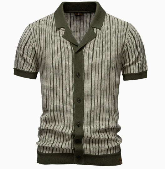 Men's Fashion Polo Shirt Cardigan (Single Piece) - AlburyMart