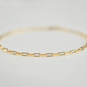 Gold Filled Chain Bracelet Handmade Jewelry