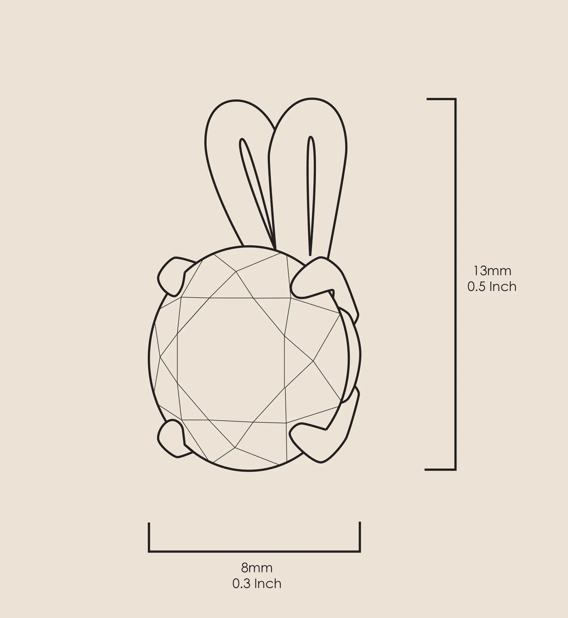 Ana Bekoach Jewelry -  925 Sterling Silver Necklace Kabbalah Solitaire Pendant 24k Gold Inscribed - AlburyMart