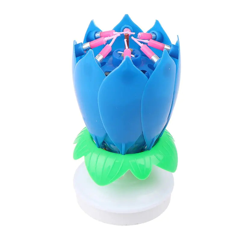 Lotus Music Birthday Candle - AlburyMart