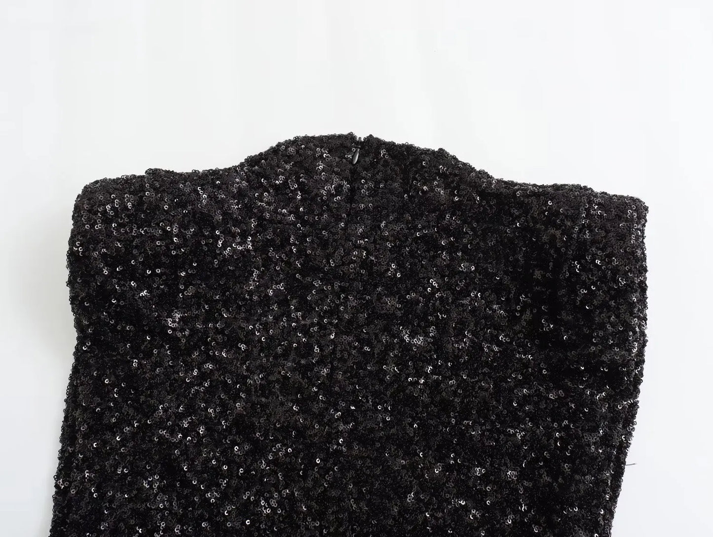 Winter Sleeveless Beaded Mini Dress - AlburyMart