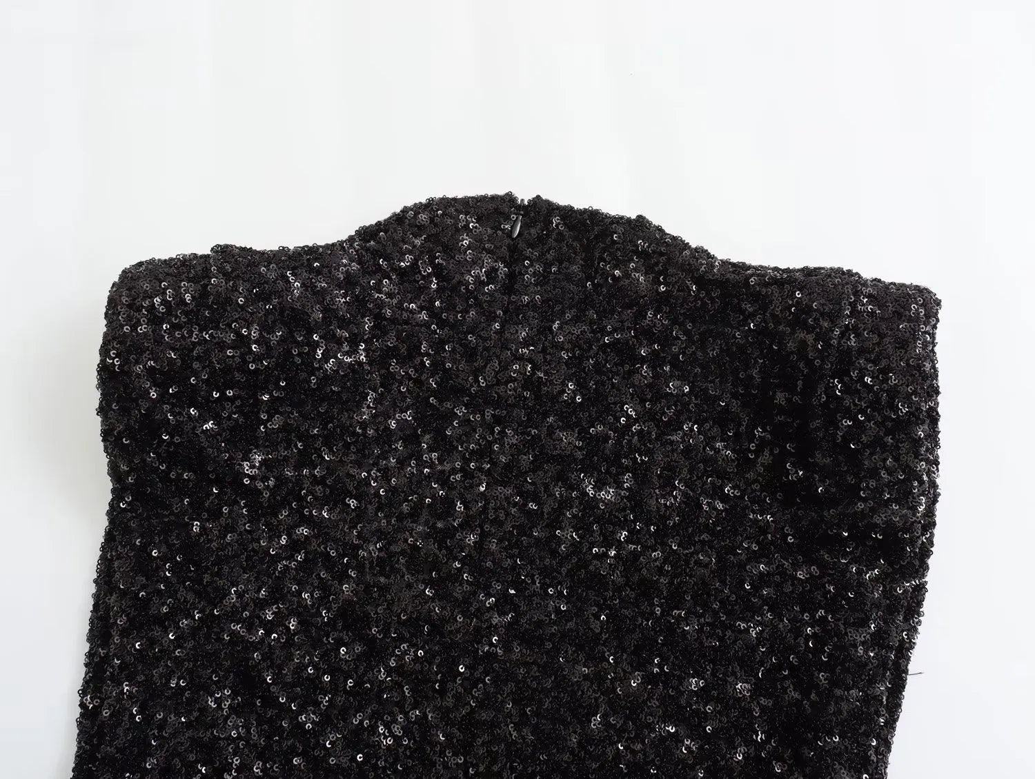 Winter Sleeveless Beaded Mini Dress - AlburyMart