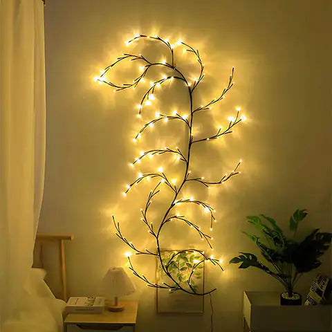 Led Light  Room Decor Tree Vines - AlburyMart