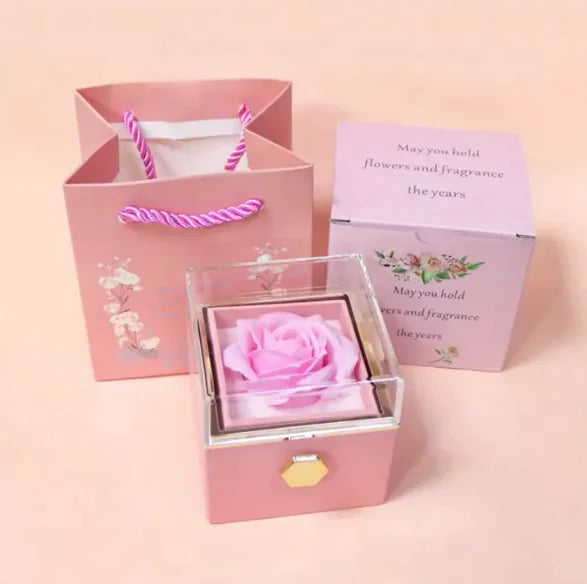 Adora Aura Eternal Rose Jewelry Box - AlburyMart