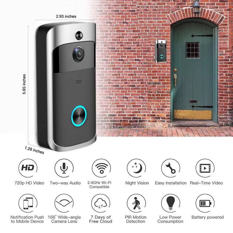 Wifi Doorbell Camera - AlburyMart