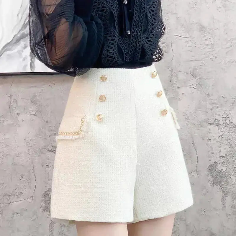 Ladies High Waist Shorts - AlburyMart