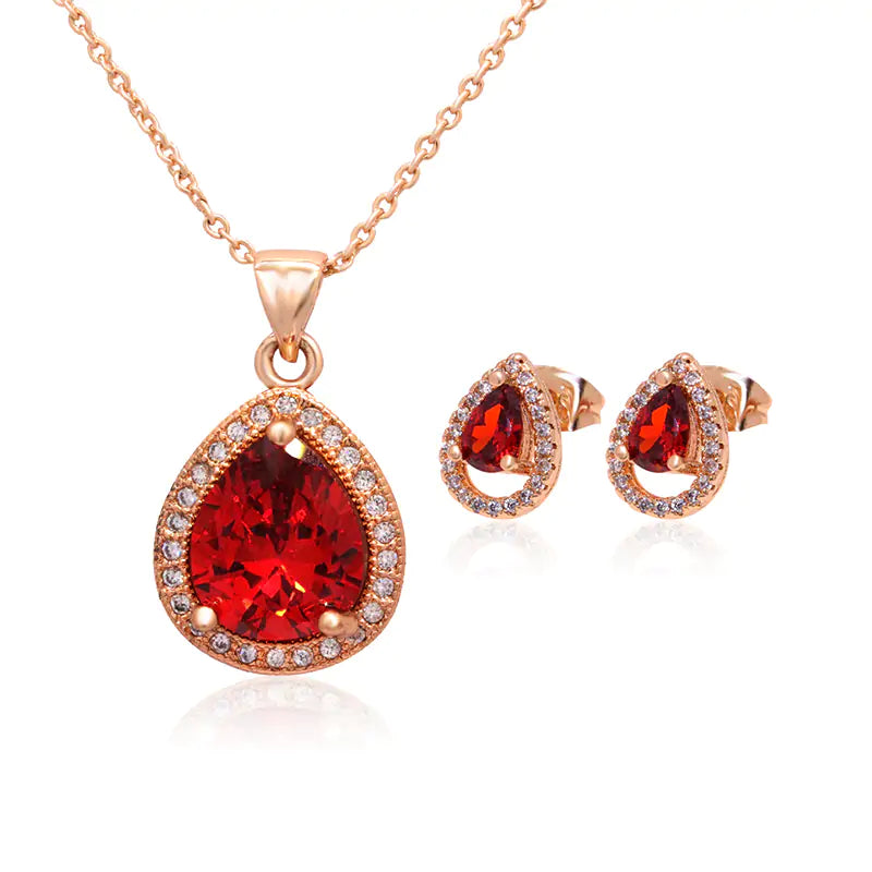 Zircon Jewelry Set - AlburyMart
