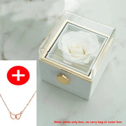 New Valentine Eternal Rose Jewelry Ring Box