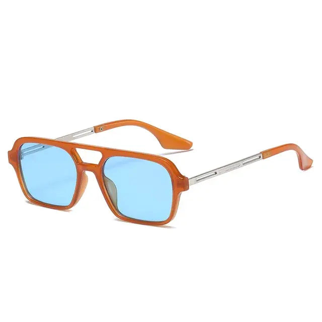 Trending Retro Sunglasses With Pink Gradient - AlburyMart
