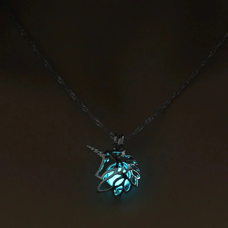 Moon Glowing Necklace - AlburyMart