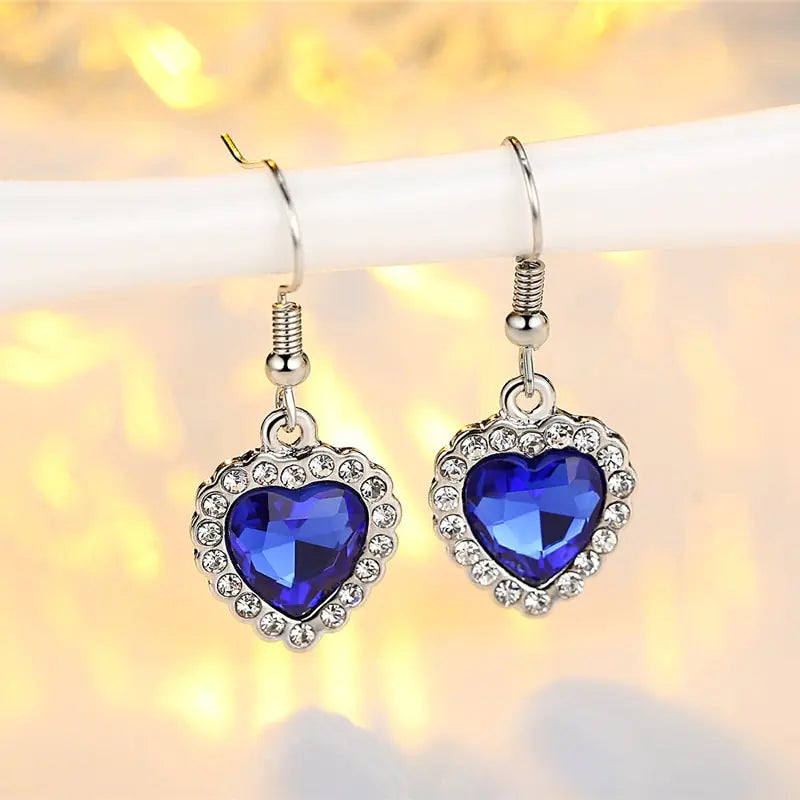 Titanic Heart of Ocean Inspired Jewelry for Women - AlburyMart