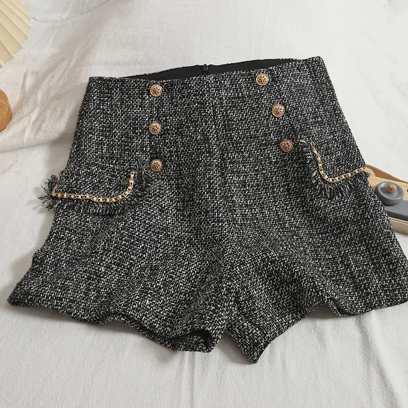 Ladies High Waist Shorts - AlburyMart