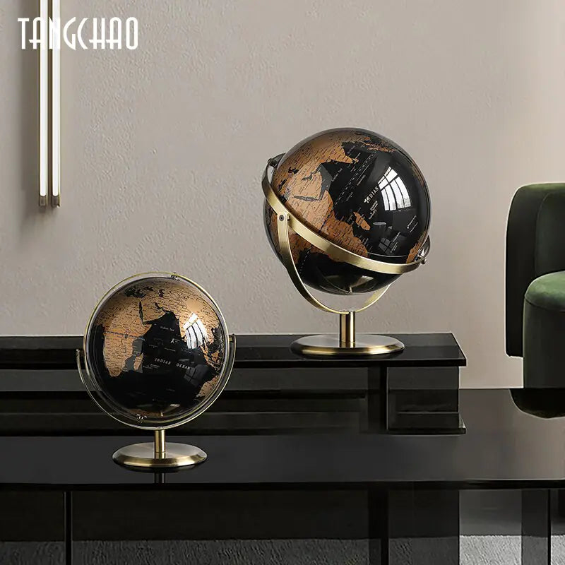 Home Decor World Globe Retro Map Globe Office Decor Accessories - AlburyMart