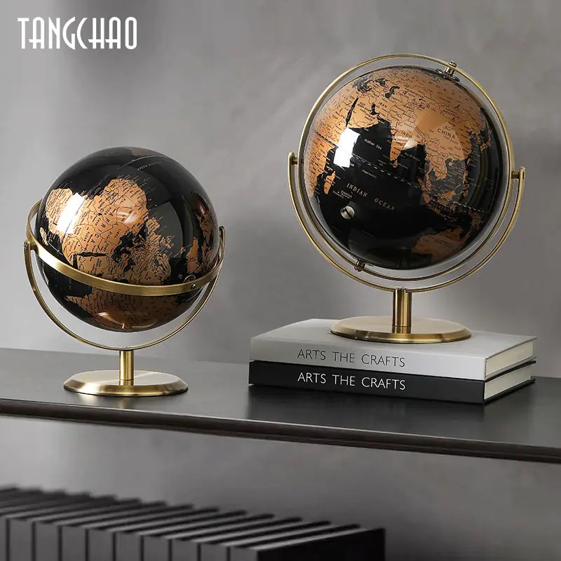 Home Decor World Globe Retro Map Globe Office Decor Accessories - AlburyMart