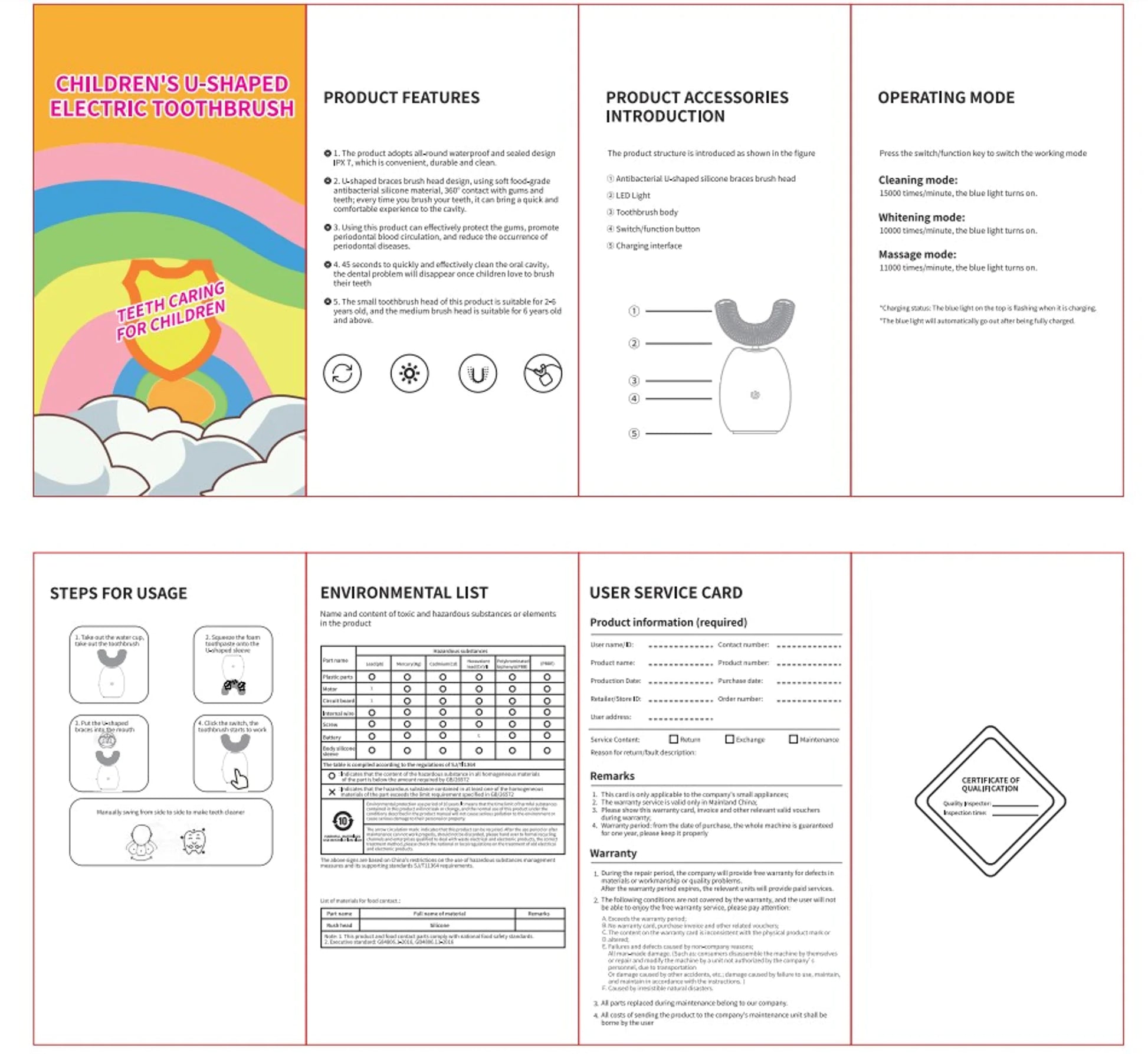 Kids Electric Toothbrush - AlburyMart