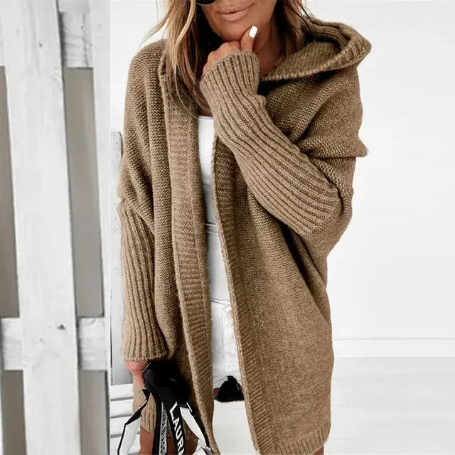 Oversized Cardigan Coat Sleeve - AlburyMart