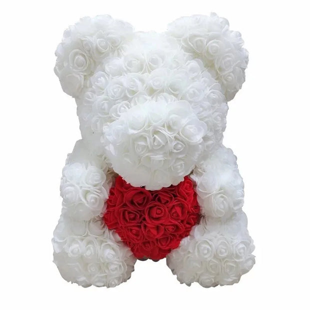 Flower Rose Teddy Bear