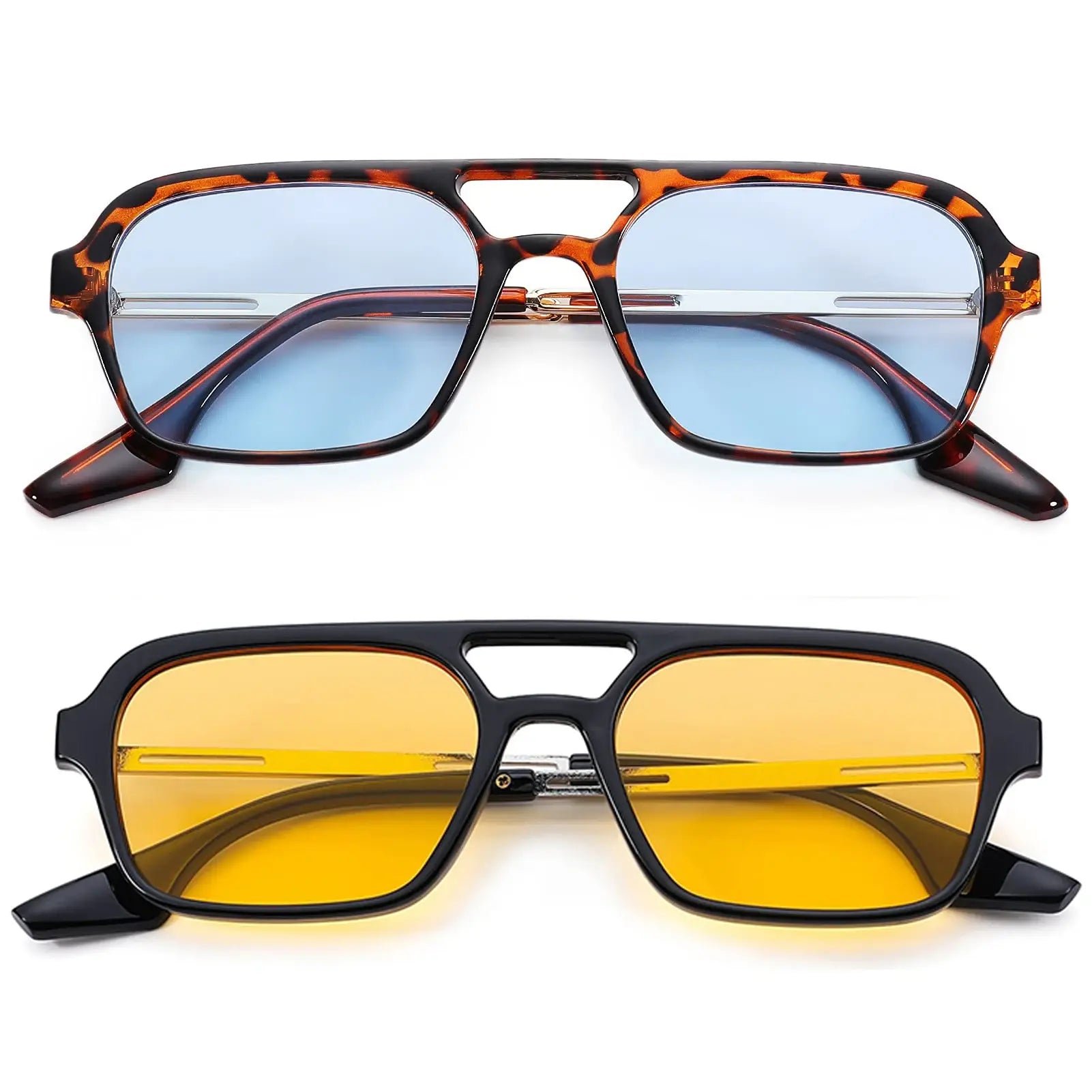 Trending Retro Sunglasses With Pink Gradient - AlburyMart