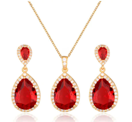 Zircon Jewelry Set - AlburyMart