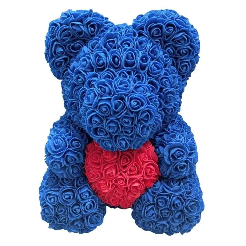 Flower Rose Teddy Bear - AlburyMart