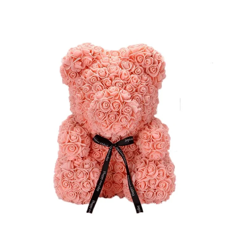Flower Rose Teddy Bear - AlburyMart