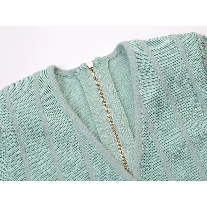 Double-Breasted Mini Dress - AlburyMart