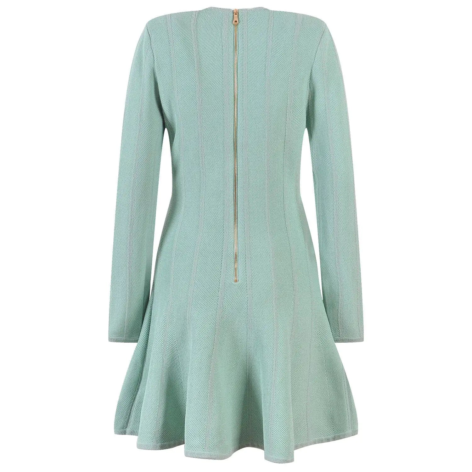 Double-Breasted Mini Dress - AlburyMart