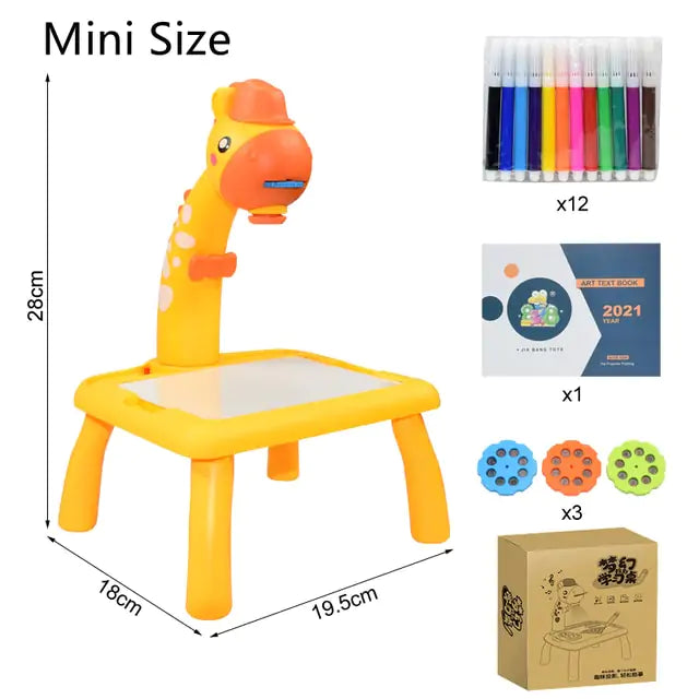 Kids Mini Art Table Set - AlburyMart