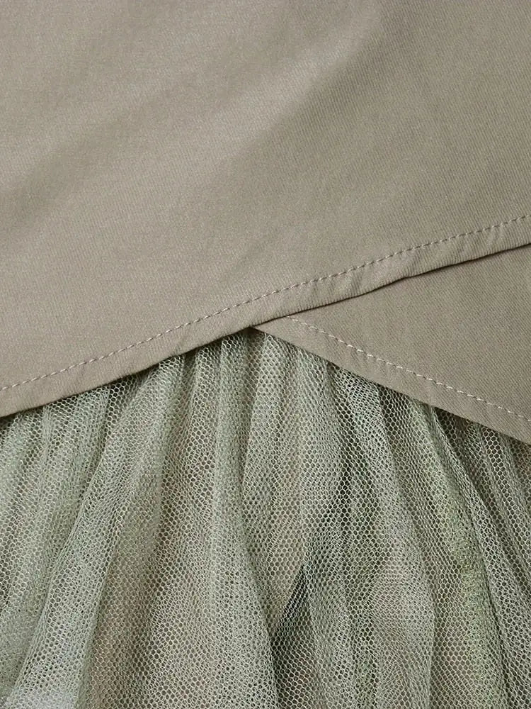 Tulle Trench Coat - AlburyMart