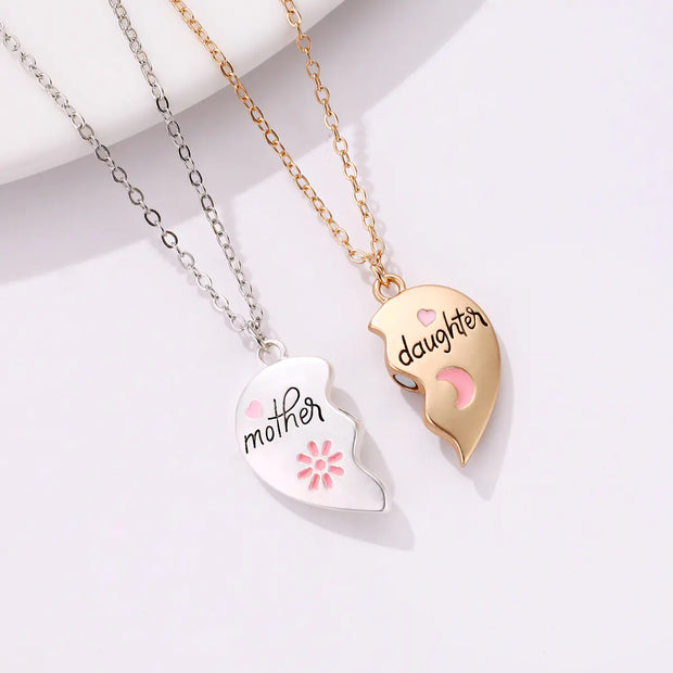 Fashion Jewelry Mother Daughter Necklace