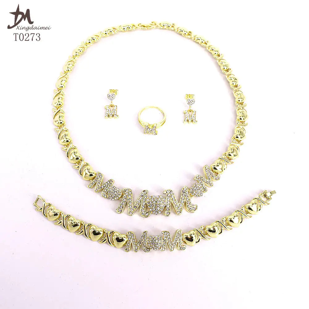 Gold-Plated Jewelry Set - AlburyMart