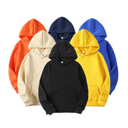 Leisure Fleece Hoodie Pullover - Four Season Sweatshirt