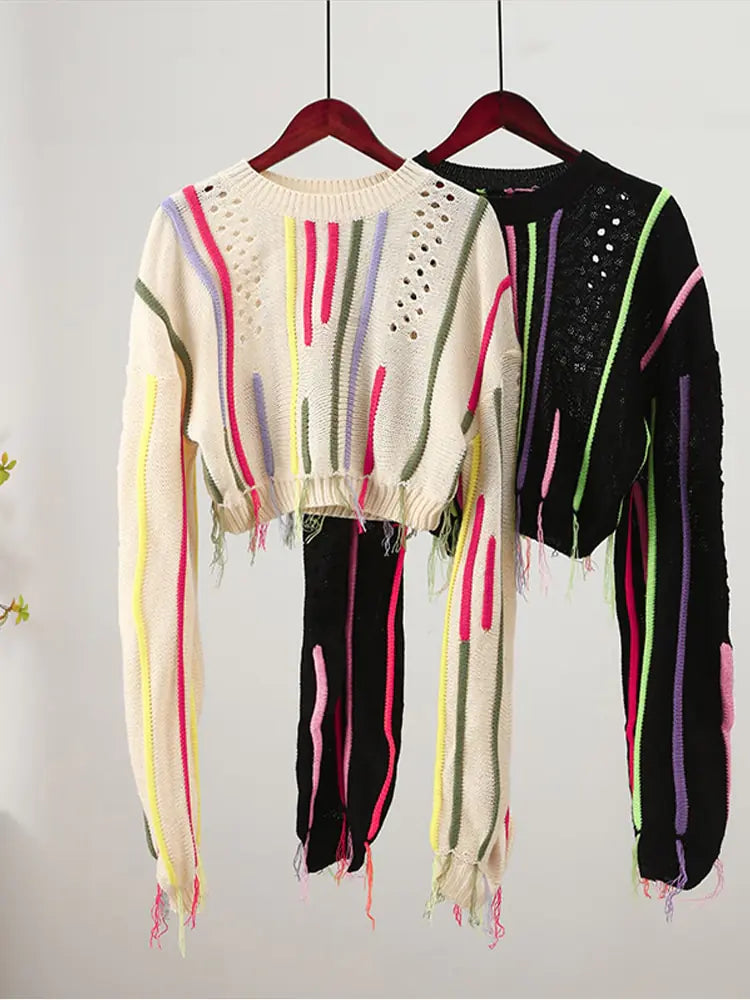 Long Sleeve Ladies Pullover Top - AlburyMart