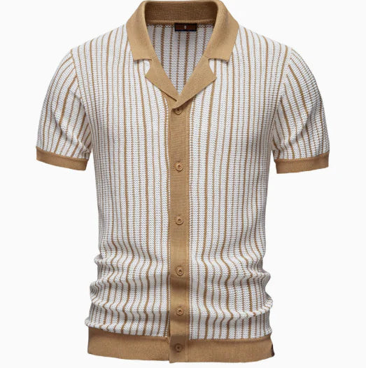 Men's Fashion Polo Shirt Cardigan (Single Piece) - AlburyMart