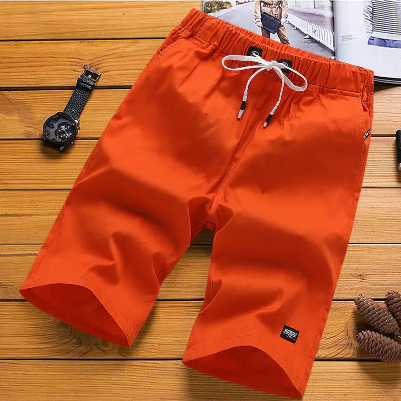 Men's Half-Length Cropped Beach Pants