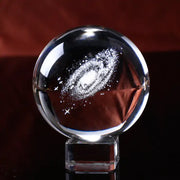 3D Galaxy Miniature Crystal Ball