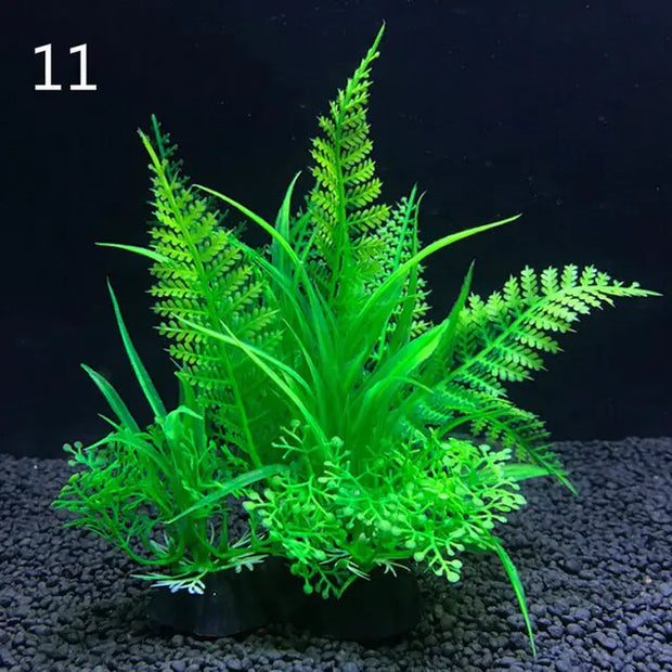 Types of Artificial Aquarium Decor Plants