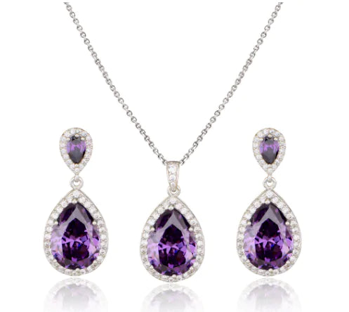 Zircon Jewelry Set - AlburyMart