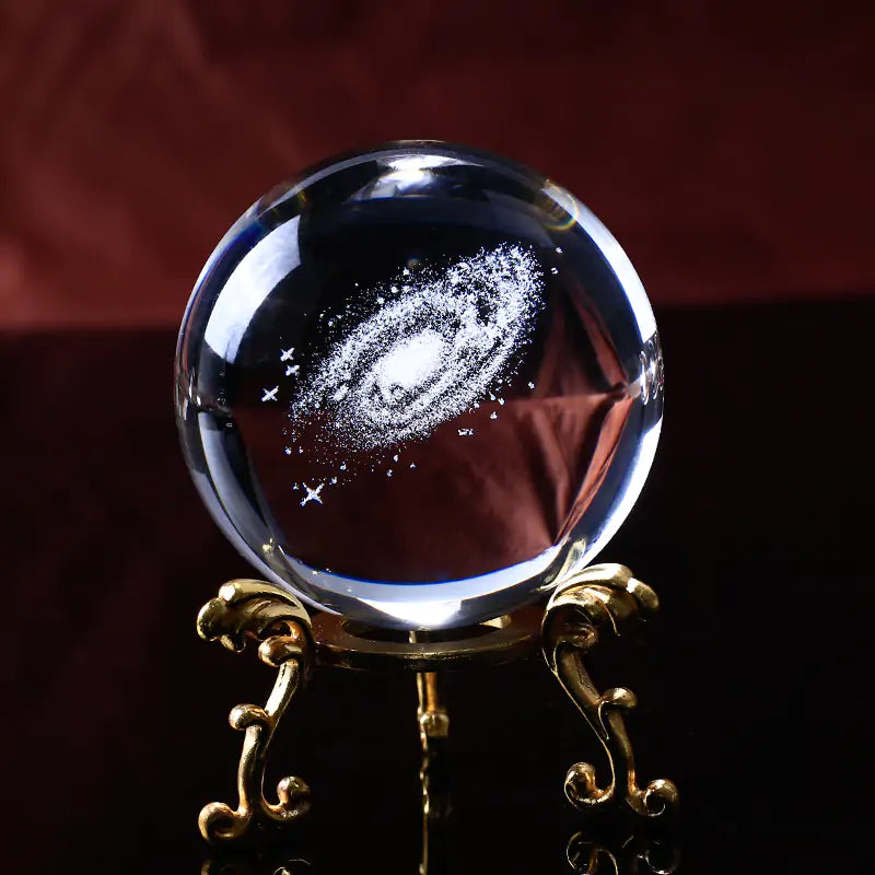 3D Galaxy Miniature Crystal Ball - AlburyMart