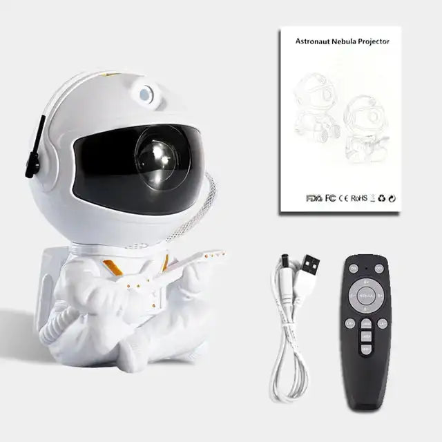 Astronaut Star Galaxy Night Light Projector For Kids Bedrooms - AlburyMart