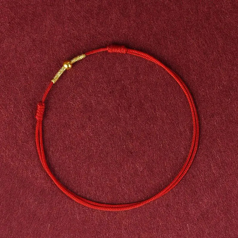 Fourleaf Grass Simple Woven Hand Rope Bracelet