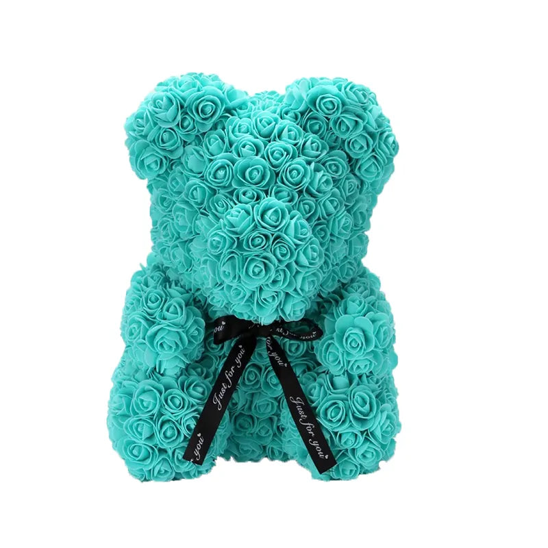 Flower Rose Teddy Bear - AlburyMart
