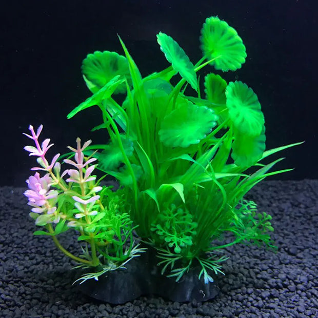 Types of Artificial Aquarium Decor Plants