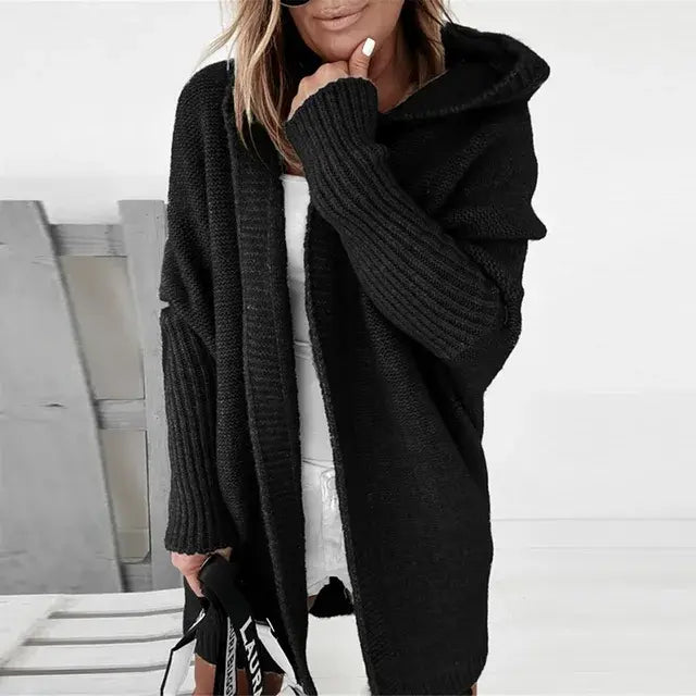 Oversized Cardigan Coat Sleeve - AlburyMart