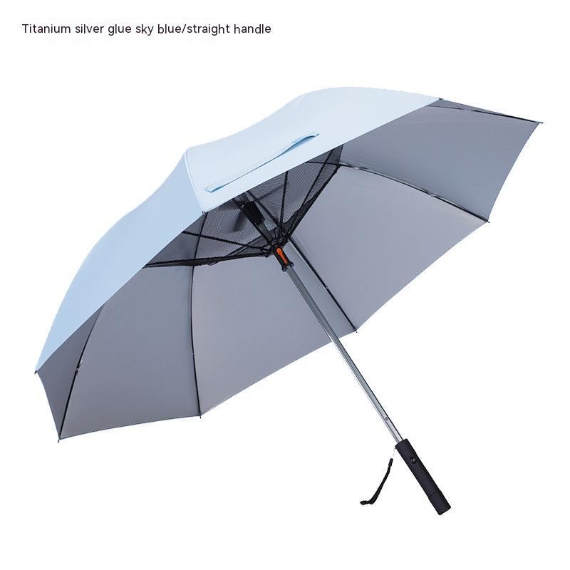 USB Power Bank Umbrella With Fan Summer Cooling - AlburyMart