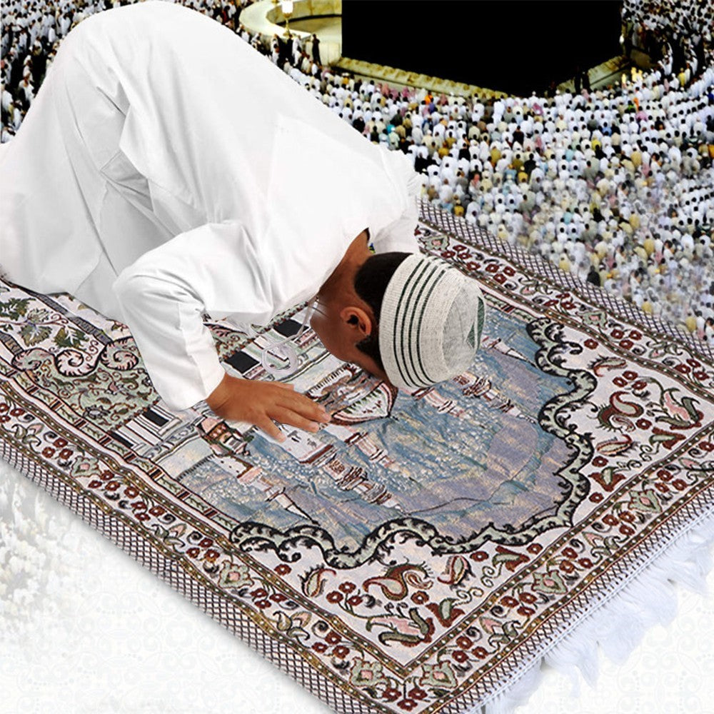 Arab Style Muslim Prayer Carpet - AlburyMart