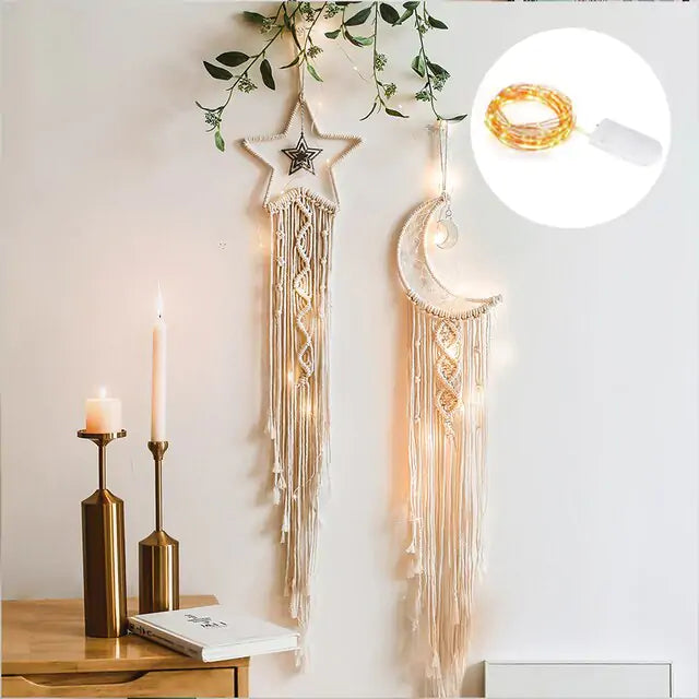 Woven Angel Wings Hanging Decor - AlburyMart